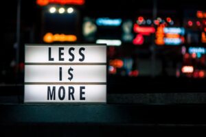 when more isn't better
