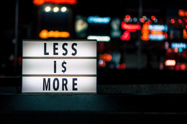 when more isn't better